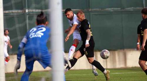 Eskişehirspor'da acı haberi alıp, maça çıktı