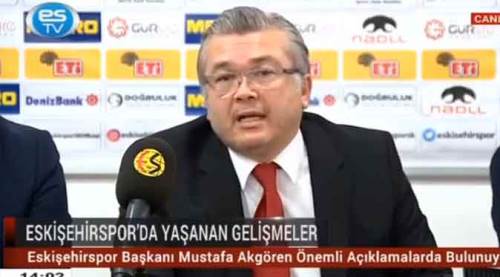 Eskişehirspor'da canlı yayında flaş açıklamalar
