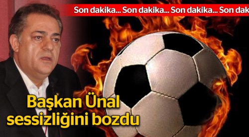 Eskişehirspor'da Halil Ünal sessizliğini bozdu