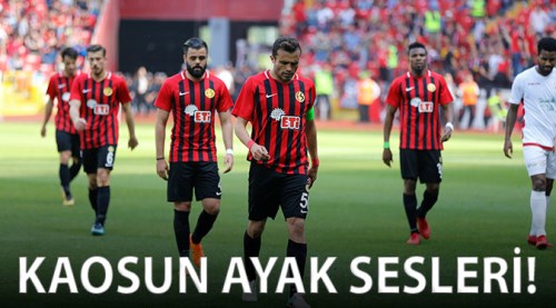 Eskişehirspor'da kaosun ayak sesleri