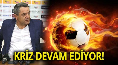 Eskişehirspor'da kriz devam ediyor