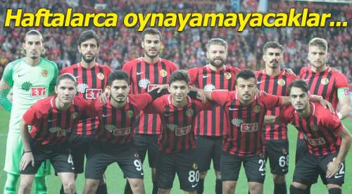 Eskişehirspor'da sakatlık şoku!