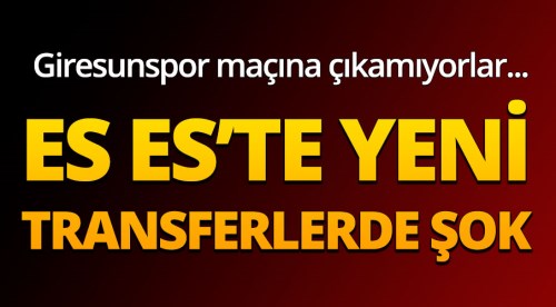 Eskişehirspor'da son dakika!!!