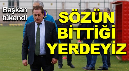 Eskişehirspor'da sözün bittiği yer!