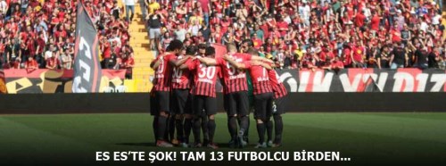 Eskişehirspor'da tam 13 futbolcu serbest kalıyor!