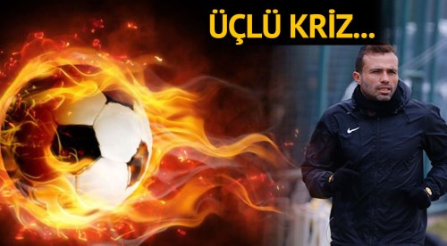 Eskişehirspor'da üçlü kriz