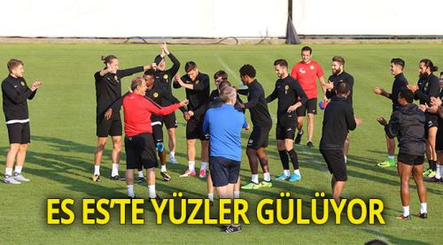 Eskişehirspor'da yüzler gülüyor