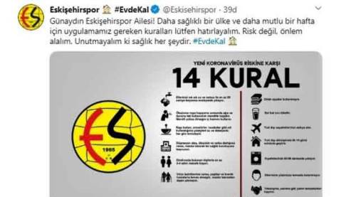 Eskişehirspor'dan çağrı var!