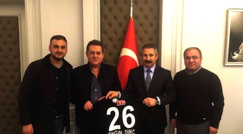 Eskişehirspor'dan Dinç’e ziyaret