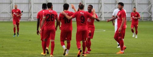 Eskişehirspor'dan gollü prova!
