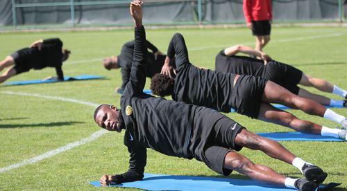 Eskişehirspor dayanıklılık ve kuvvet çalıştı