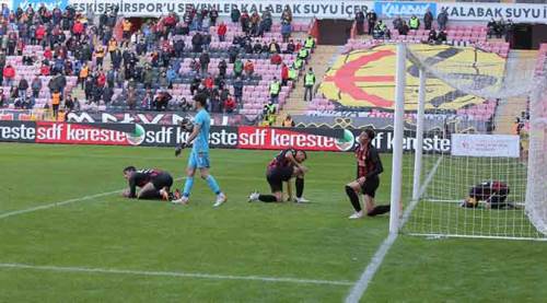 Eskişehirspor en çok gol yiyen takım...