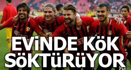 Eskişehirspor evinde kök söktürüyor