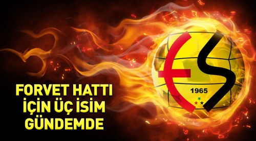 Eskişehirspor golcülerle görüşüyor
