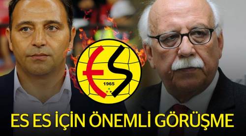 Eskişehirspor için önemli görüşme