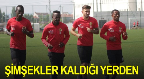 Eskişehirspor kaldığı yerden