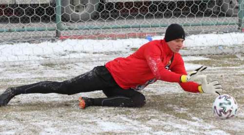 Eskişehirspor kalesinde hırslı çalışma!