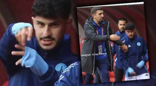 Eskişehirspor maçında Kütahyaspor'un futbolcusundan ağır saygısızlık!