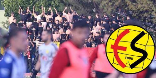 Eskişehirspor maçında tribünler karıştı! Taraftardan sert protesto
