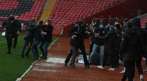 Eskişehirspor maçındaki olayların faturası kesildi!