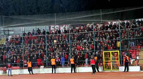 Eskişehirspor maçının en güzel görüntüsü!