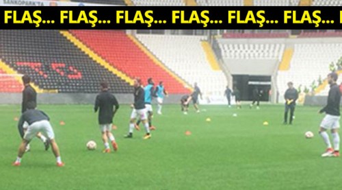 Eskişehirspor sahada Gaziantepspor ise...