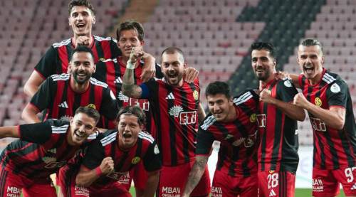 Eskişehirspor sevinçten 4 köşe