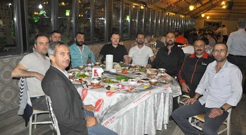 Eskişehirspor taraftarı iftar yaptı
