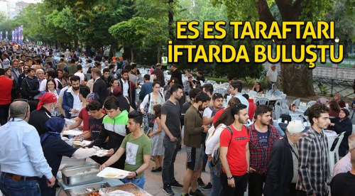 Eskişehirspor taraftarı iftarda buluştu