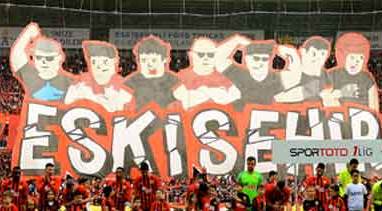 Eskişehirspor taraftarına büyük övgü