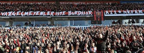 Eskişehirspor taraftarından 'İsyan Yürüyüşü'