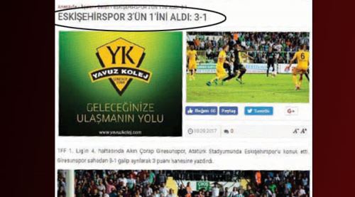 Eskişehirspor taraftarını çıldırtan başlık!