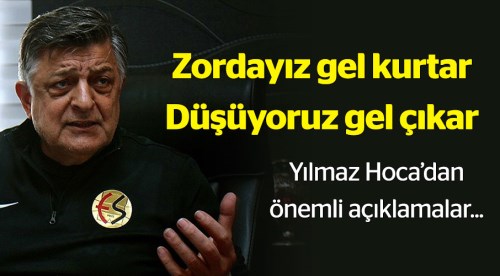 Eskişehirspor teknik direktöründen önemli açıklamalar