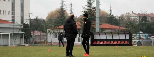 Eskişehirspor tesislerinde bugün... 