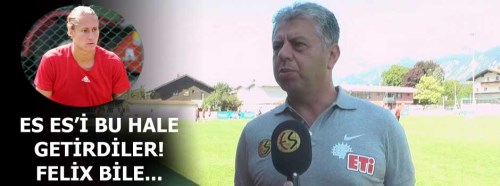 Eskişehirspor'u bu hale getirdiler! Felix Michel bile...