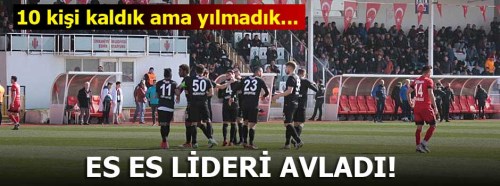 Eskişehirspor Ümraniyespor'u 1-0 yendi!