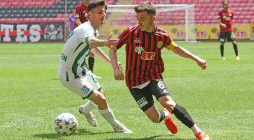 Eskişehirspor'un arka arkaya yediği goller...