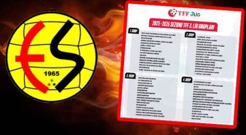 Eskişehirspor'un bulunduğu 3. Lig'de kuralar çekildi