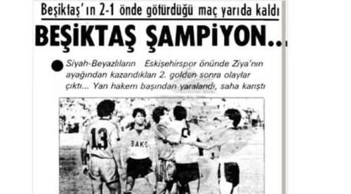 Eskişehirspor'un küme düştüğü o maçı unuttu!