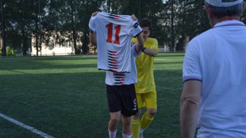 Eskişehirspor'un miniklerinden gülümseten olay