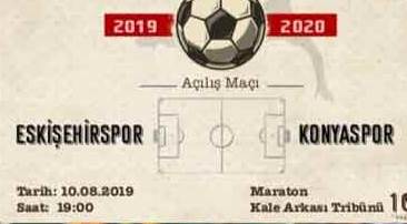 Eskişehirspor'un o maçının biletleri çok özel!