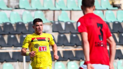 Eskişehirspor'un Söke maçında asist İsmail Kulet’ten