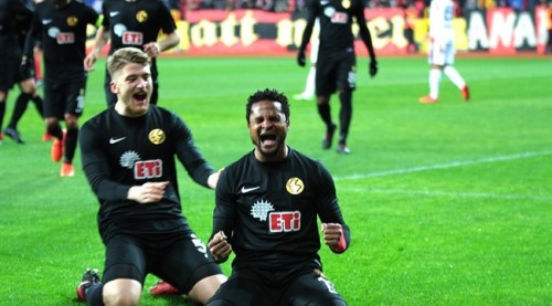 Eskişehirspor'un şovundan çok özel fotoğraflar!