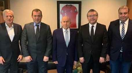 Eskişehirspor yönetimi TFF'yi ziyaret etti