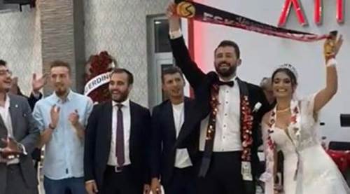 Eskişehirsporluların düğünü böyle olur