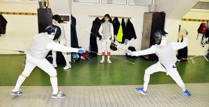 Eskrimciler sahne alacak