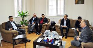 Eskrimcilere malzeme desteği