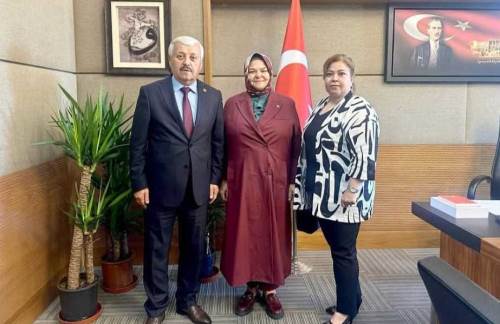 Esnaf temsilcilerinden Vekil Gürcan’a nezaket ziyareti