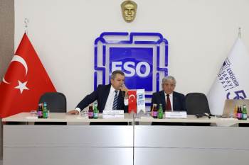 ESO üyeleri, ROKETSAN yöneticileri ile buluştu