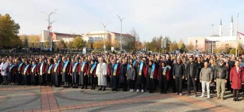 ESOGÜ’de 10 Kasım Anma Programına yoğun katılım